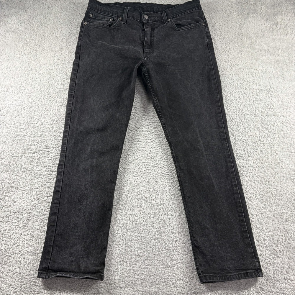 Levi 511 Jeans Black Mens 36x30 (32x28) Taper Rocker Grunge Emo Metal